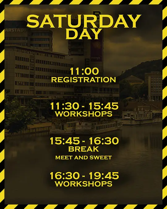 Schedule Saturday