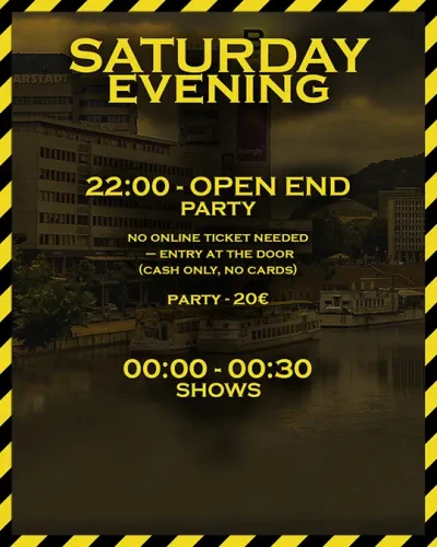 Schedule Saturday Evening